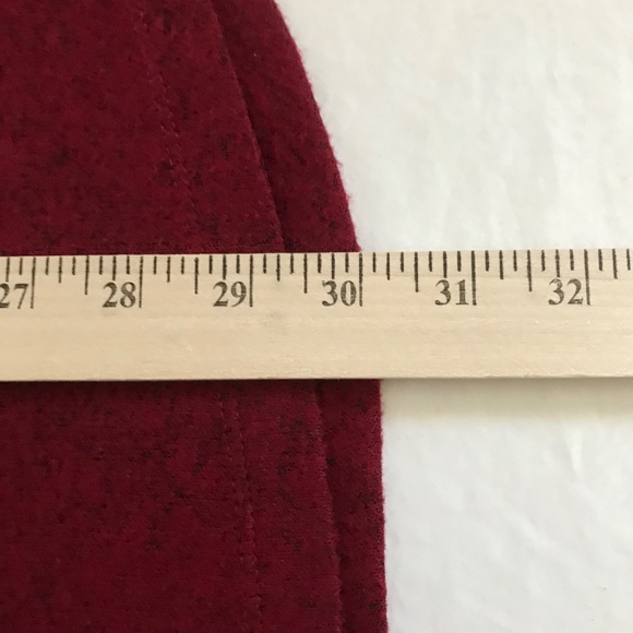 WELL WORN Knit Sweater Long Sleeve V-Neck Burgundy Red Women’s Plus Size 3X NWT - Picture 13 of 15